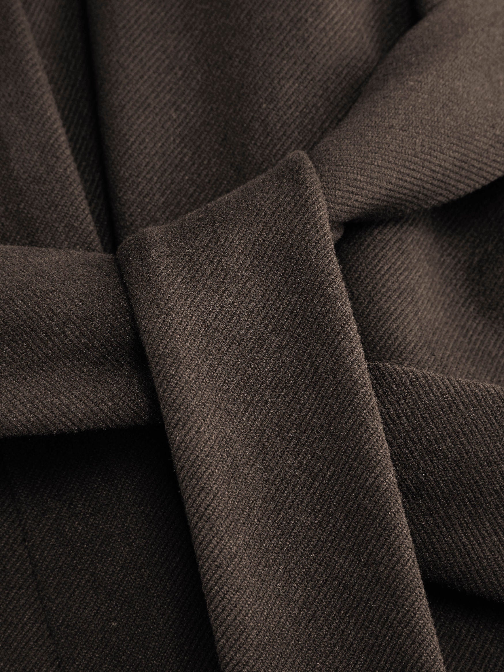 Wool Trench Coat Macchiato