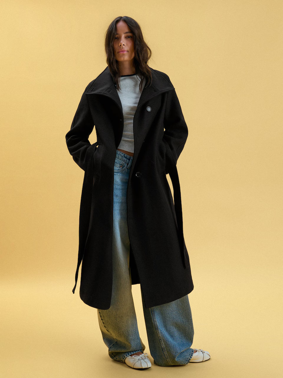 Long Coat Black