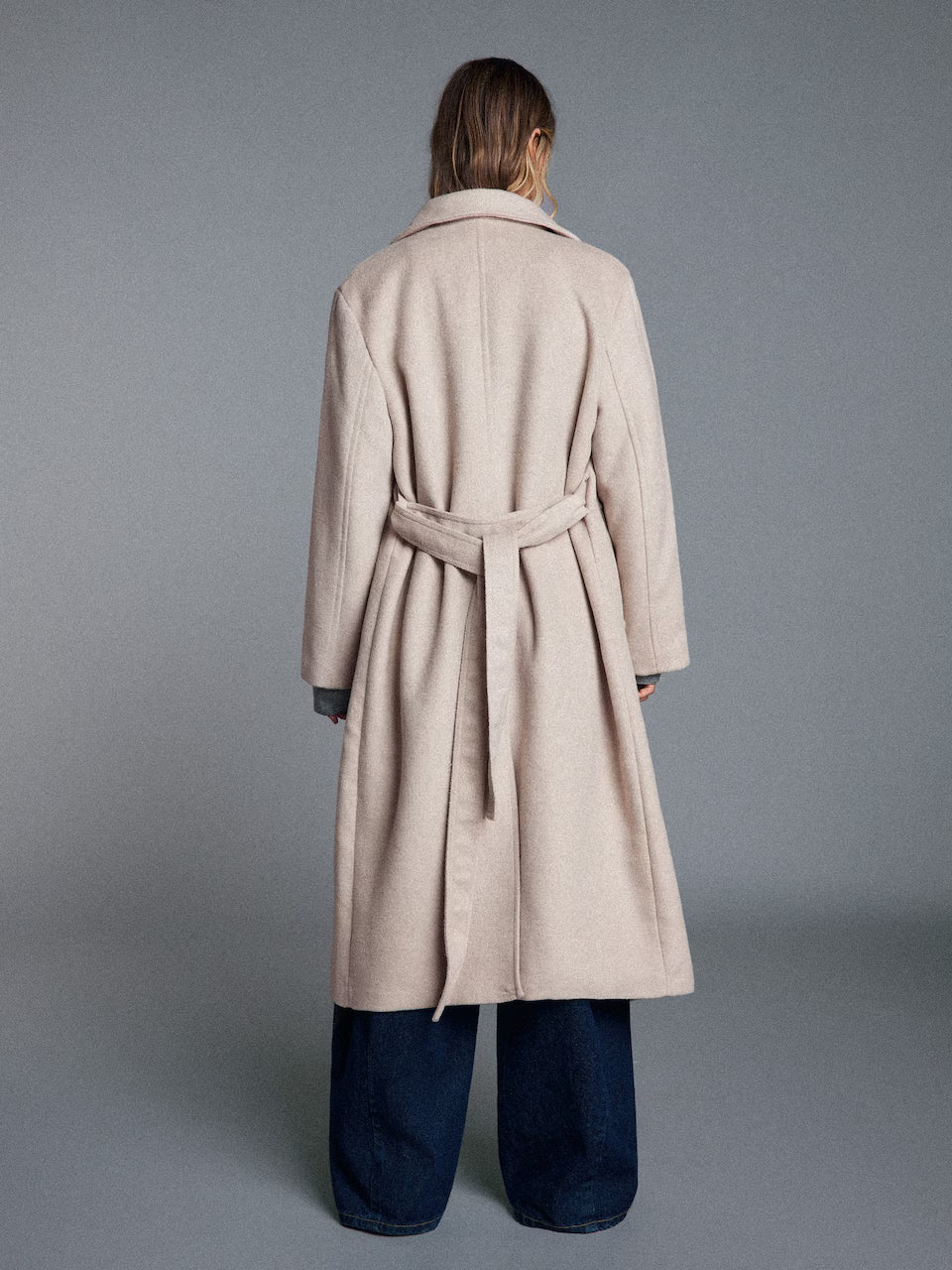 Long Coat Soft Cream