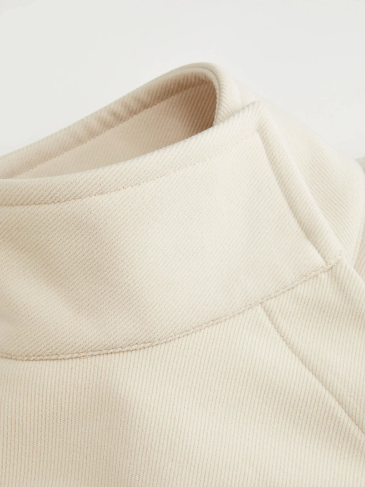 Wool Trench Coat Creamy